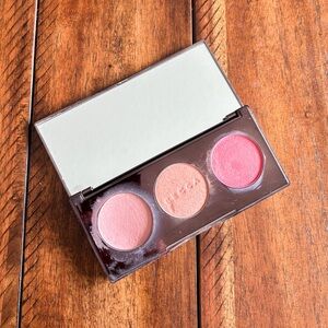 BECCA Brushed with Light Blush Trio Palette